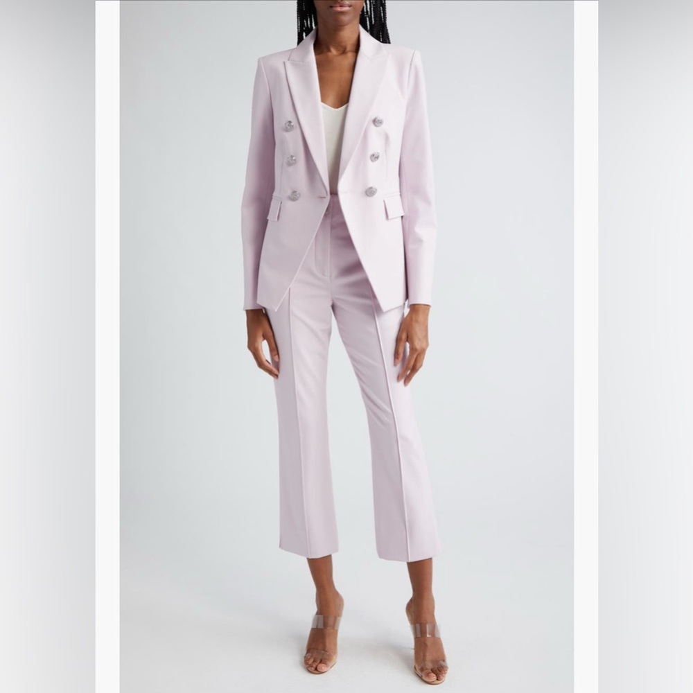 Veronica Barely Orchid Blazer (4) and pants (6) - Stunning together or apart! - Picture 2 of 15
